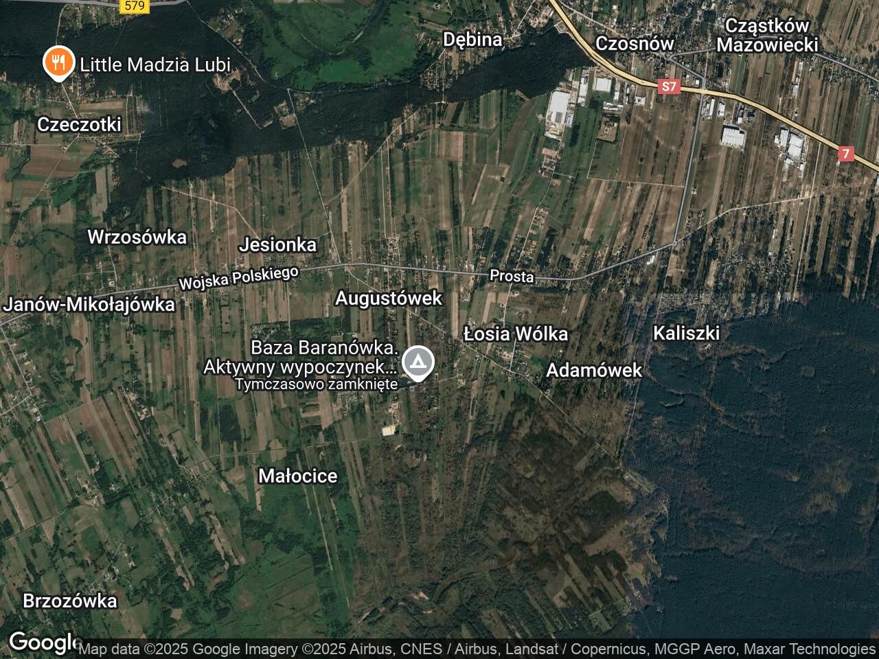 Działka rolno-budowlana Łosia Wólka, ul. Kampinoska