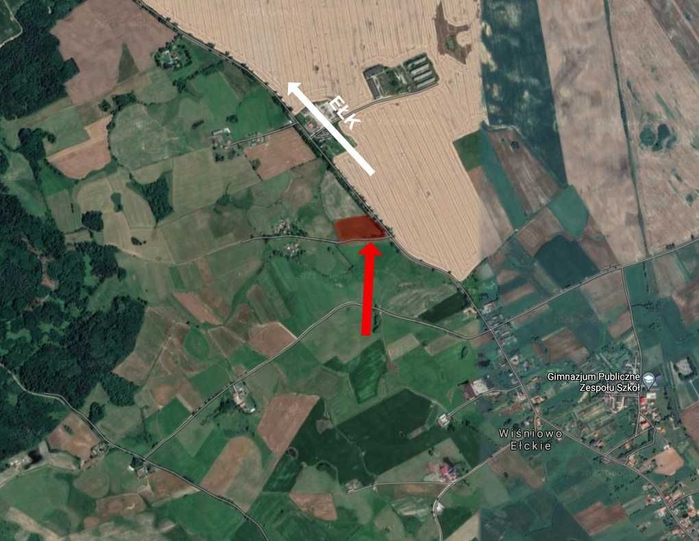 Działka rolna Wiśniowo Ełckie. Zdjęcie 3