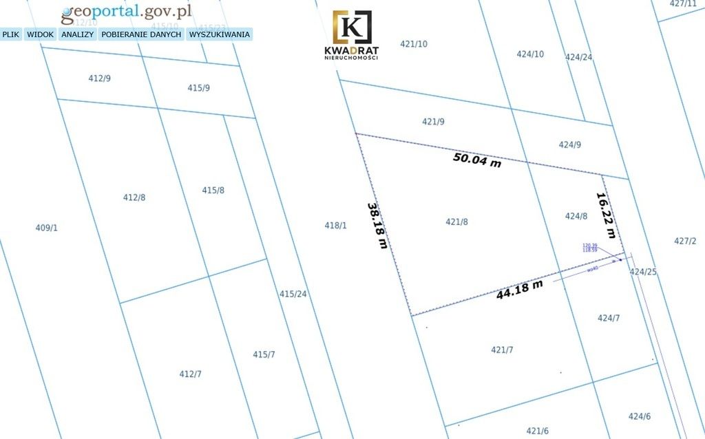 Działka budowlana Dębe Wielkie, ul. Polna. Zdjęcie 2