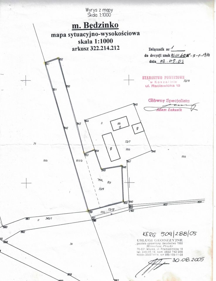 Działka rolno-budowlana Będzinko. Zdjęcie 2
