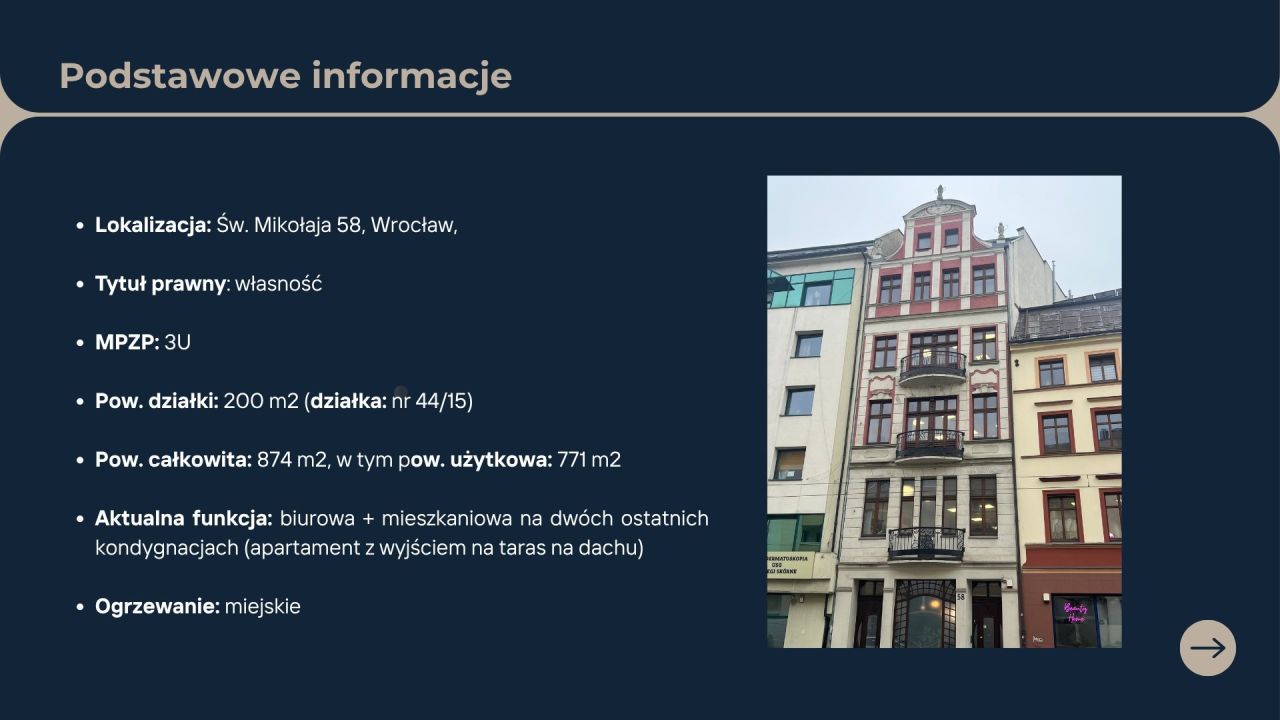 kamienica Wrocław Stare Miasto, ul. św. Mikołaja. Zdjęcie 3