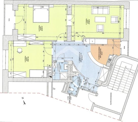Mieszkanie 3-pokojowe Rzeszów Śródmieście, ul. Adama Stanisława Naruszewicza. Zdjęcie 12
