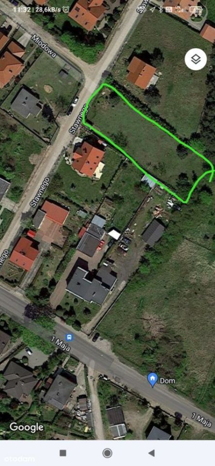 Działka budowlana Rosnówko, ul. Stawnego