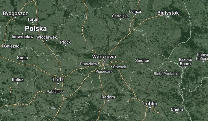 Działka leśna Warszawa Wawer