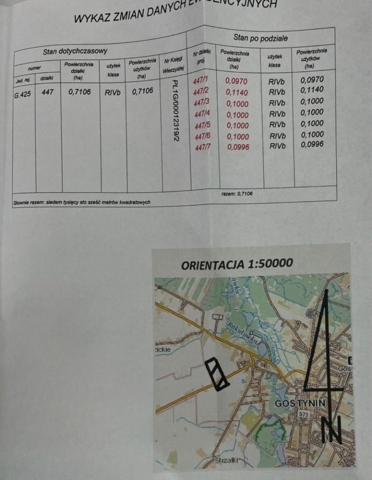 Działka budowlana Gostynin, ul. Krośniewicka. Zdjęcie 5