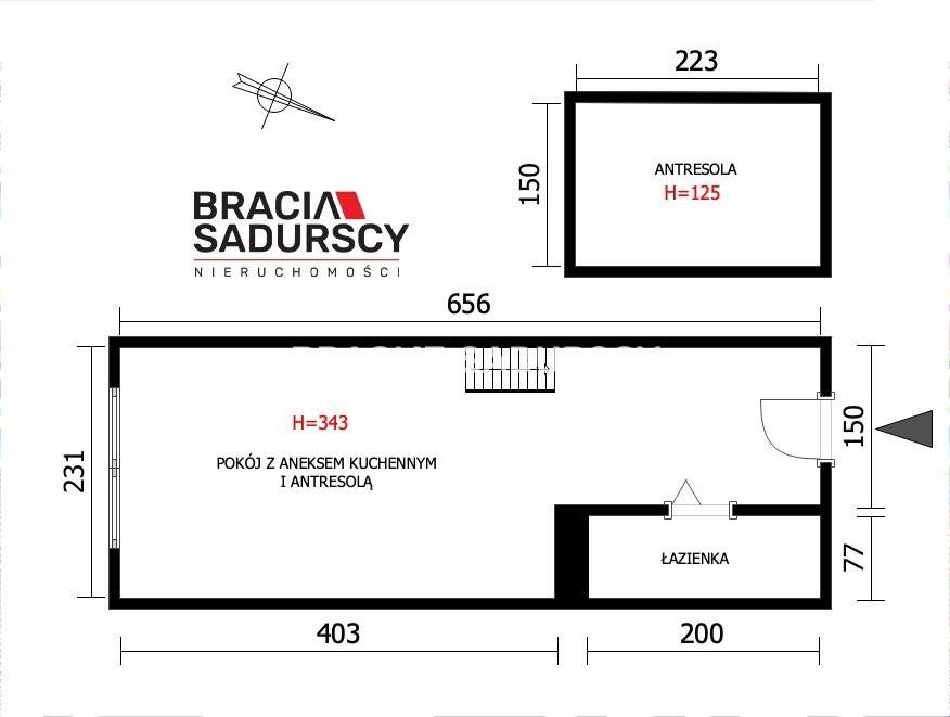 Mieszkanie 1-pokojowe Kraków Stare Miasto, ul. Starowiślna. Zdjęcie 28