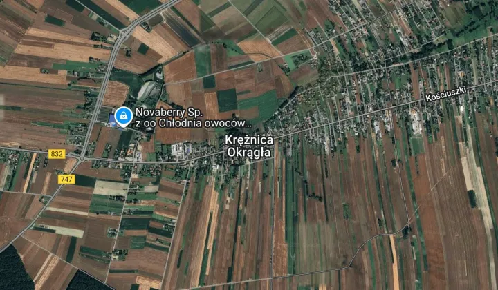 Działka budowlana Krężnica Okrągła