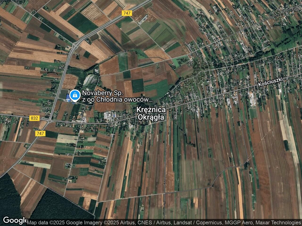 Działka budowlana Krężnica Okrągła