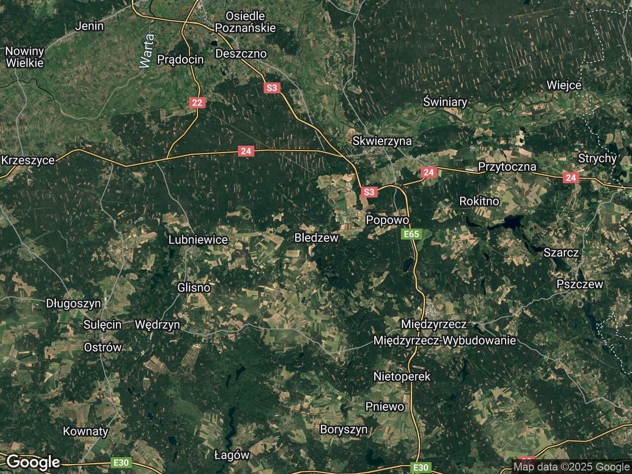 Działka rolna Bledzew