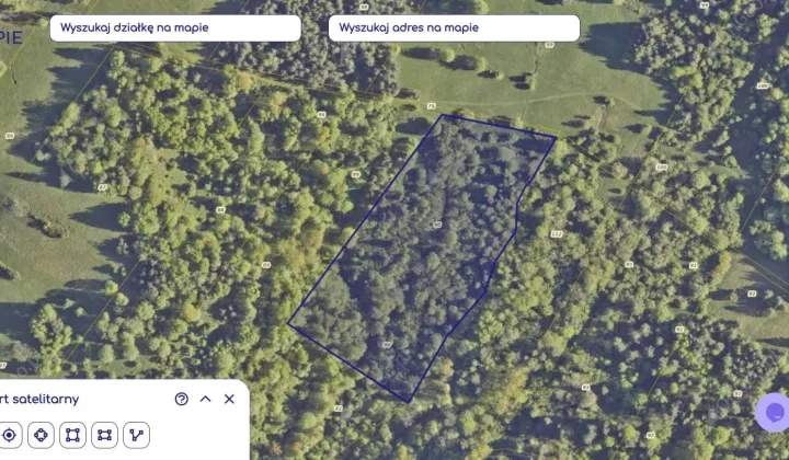 Działka rolna Ustjanowa Górna