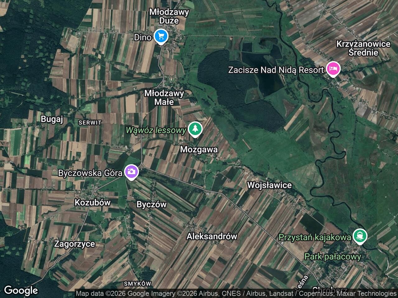 Działka rolno-budowlana Mozgawa