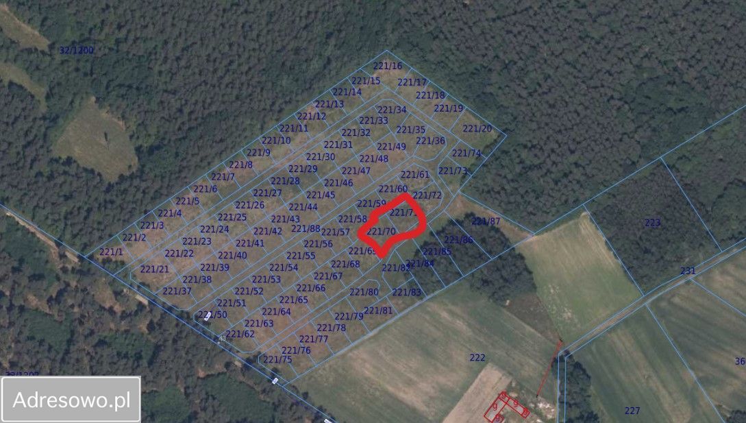 Działka budowlana Ossa. Zdjęcie 1