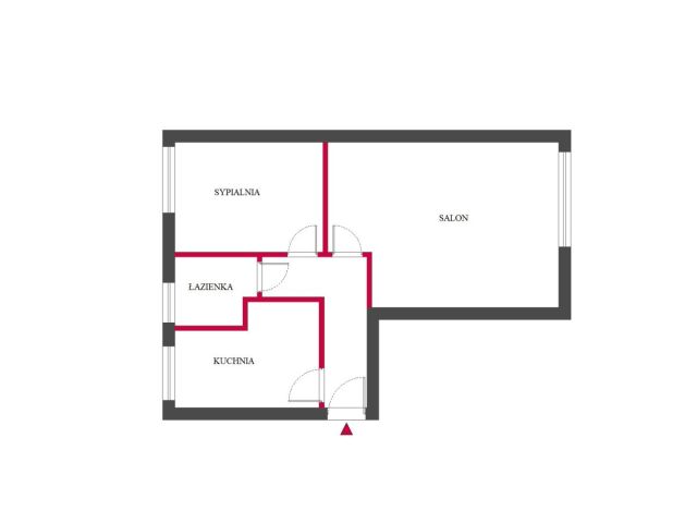 Mieszkanie 2-pokojowe Łódź Dąbrowa, ul. Konspiracyjnego Wojska Polskiego. Zdjęcie 1