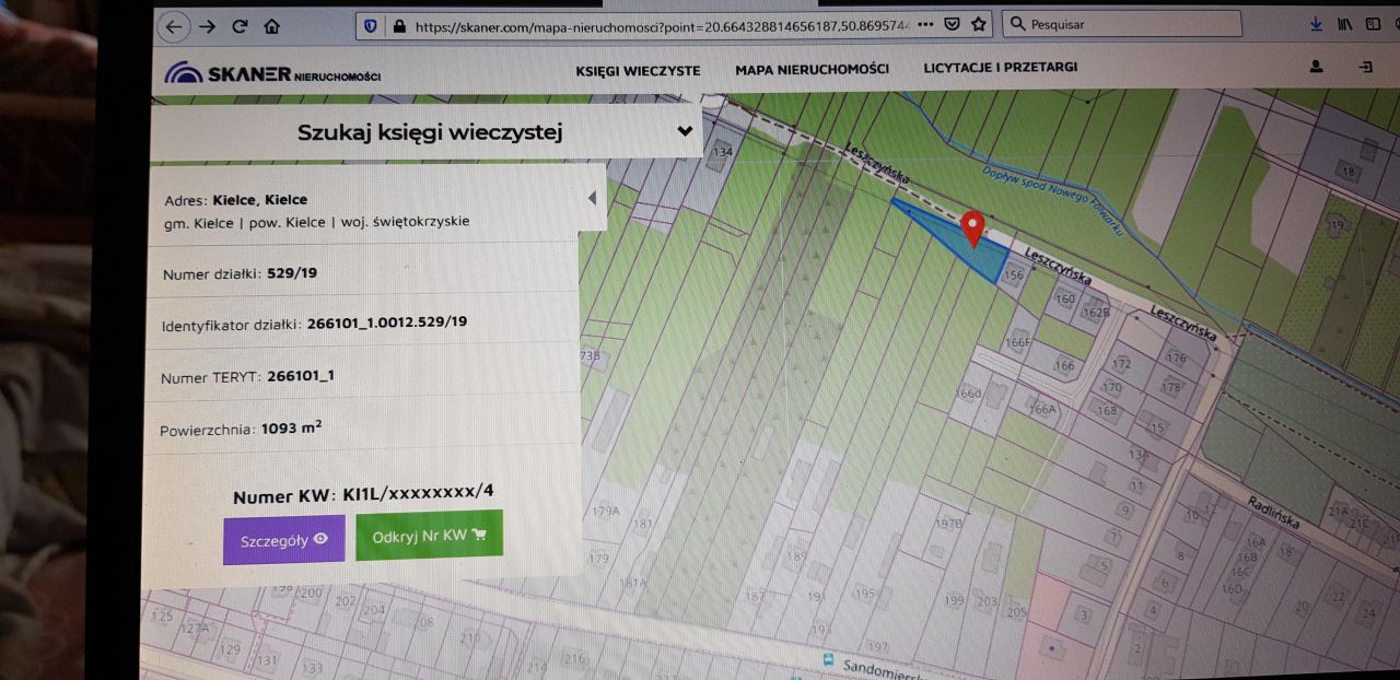 Działka budowlana Kielce KSM, ul. Leszczyńska