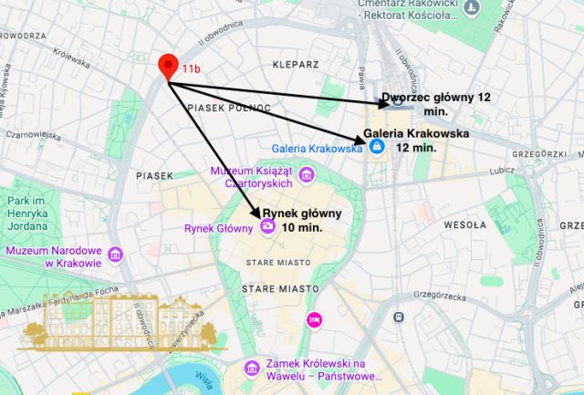 Mieszkanie 2-pokojowe Kraków Stare Miasto, al. Juliusza Słowackiego. Zdjęcie 10