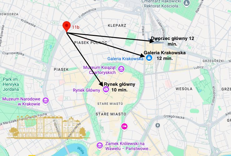 Mieszkanie 2-pokojowe Kraków Stare Miasto, al. Juliusza Słowackiego. Zdjęcie 10