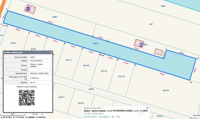 Działka budowlana Słupca, Słupecka / Winogronowa / Klonowa. Zdjęcie 1