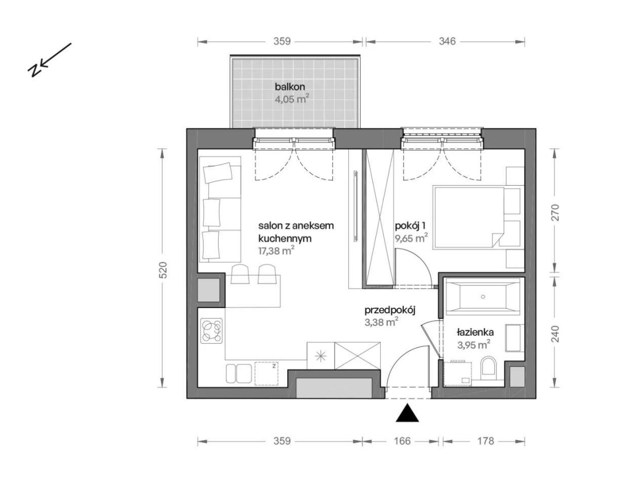 Mieszkanie 2-pokojowe Katowice Brynów, ul. Ceglana. Zdjęcie 7