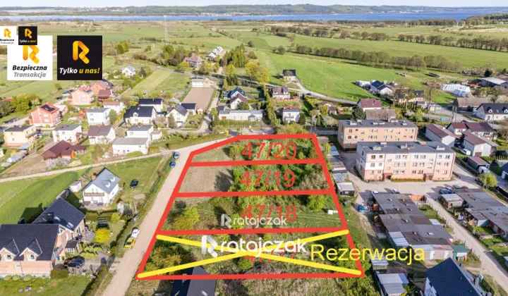 Działka inwestycyjna Wierzchucino, ul. Kapitańska