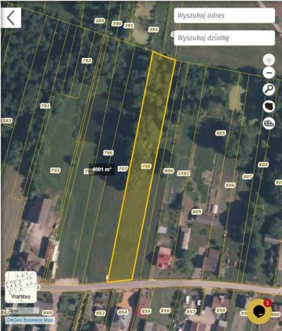 Działka rolna Bujały-Gniewosze. Zdjęcie 1