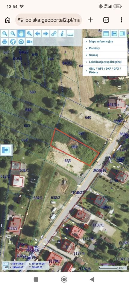 Działka rolna Żarki, ul. Astronautów. Zdjęcie 2