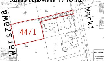 Działka budowlana Marki, ul. Rocha Kowalskiego 44.1