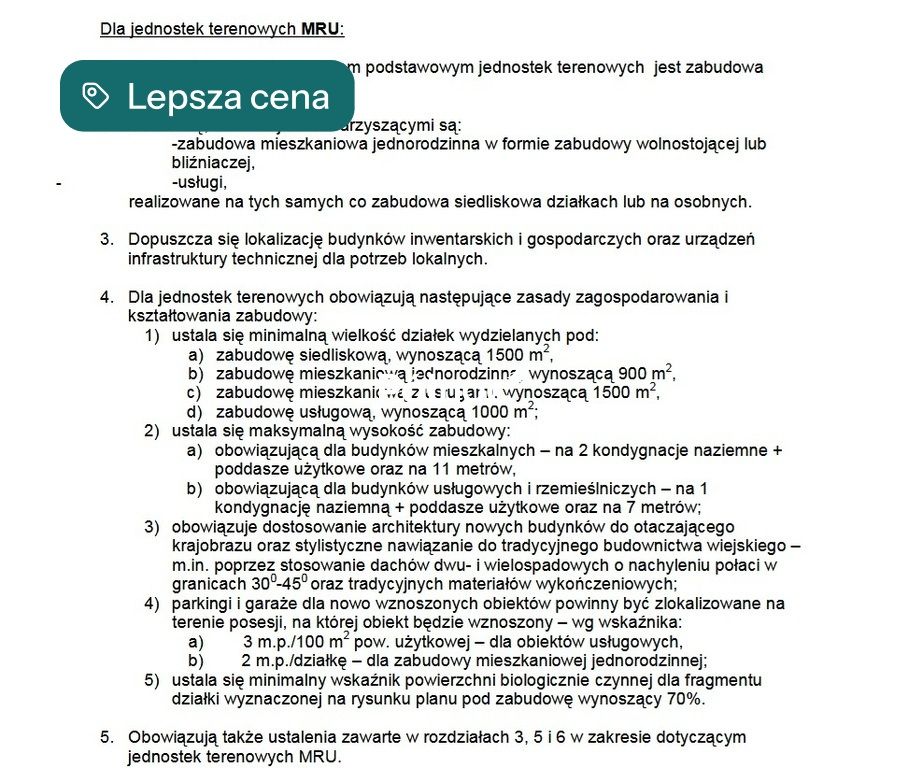 Działka rolno-budowlana Kotłówka. Zdjęcie 8