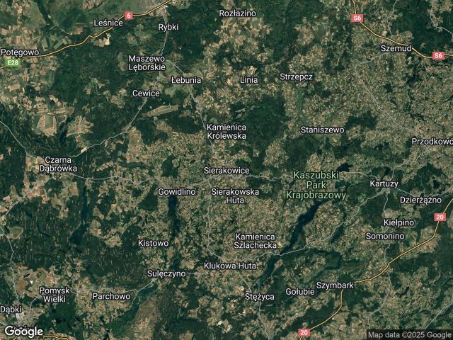 Działka budowlana Sierakowice. Zdjęcie 1