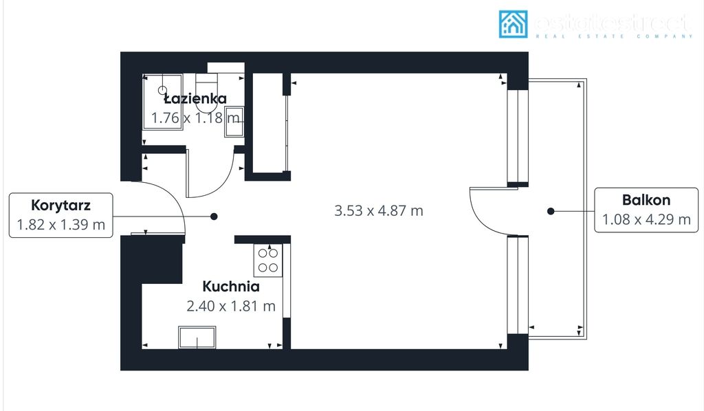 Mieszkanie 1-pokojowe Katowice Koszutka, ul. Katowicka. Zdjęcie 20