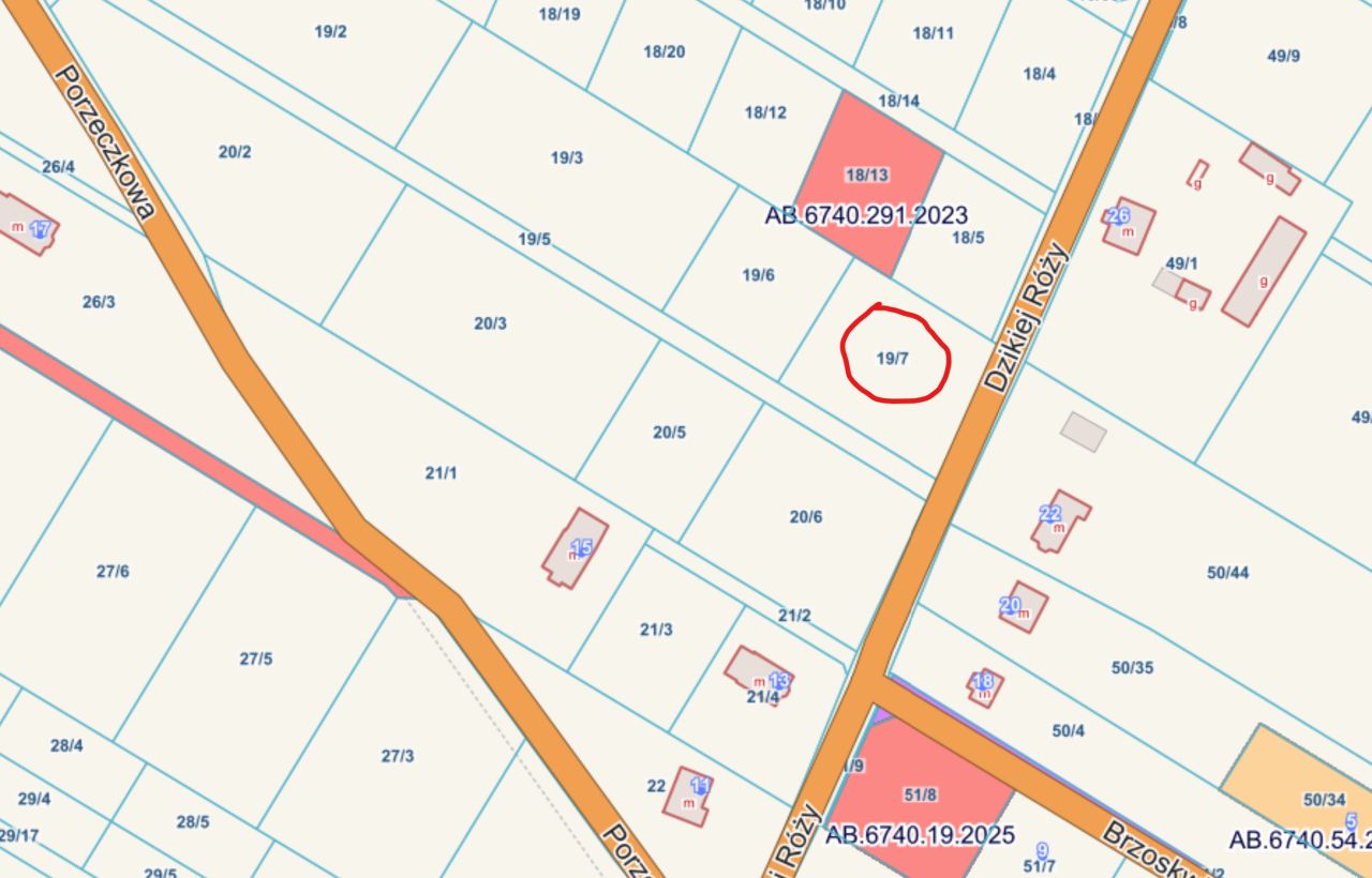 Działka budowlana Wymysły, ul. Dzikiej Róży. Zdjęcie 2