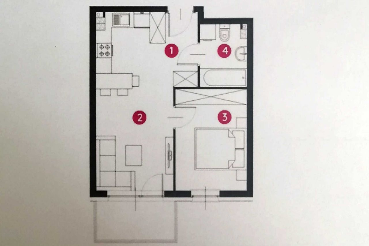 Mieszkanie 2-pokojowe Chorzów Centrum, ul. Wolności. Zdjęcie 7