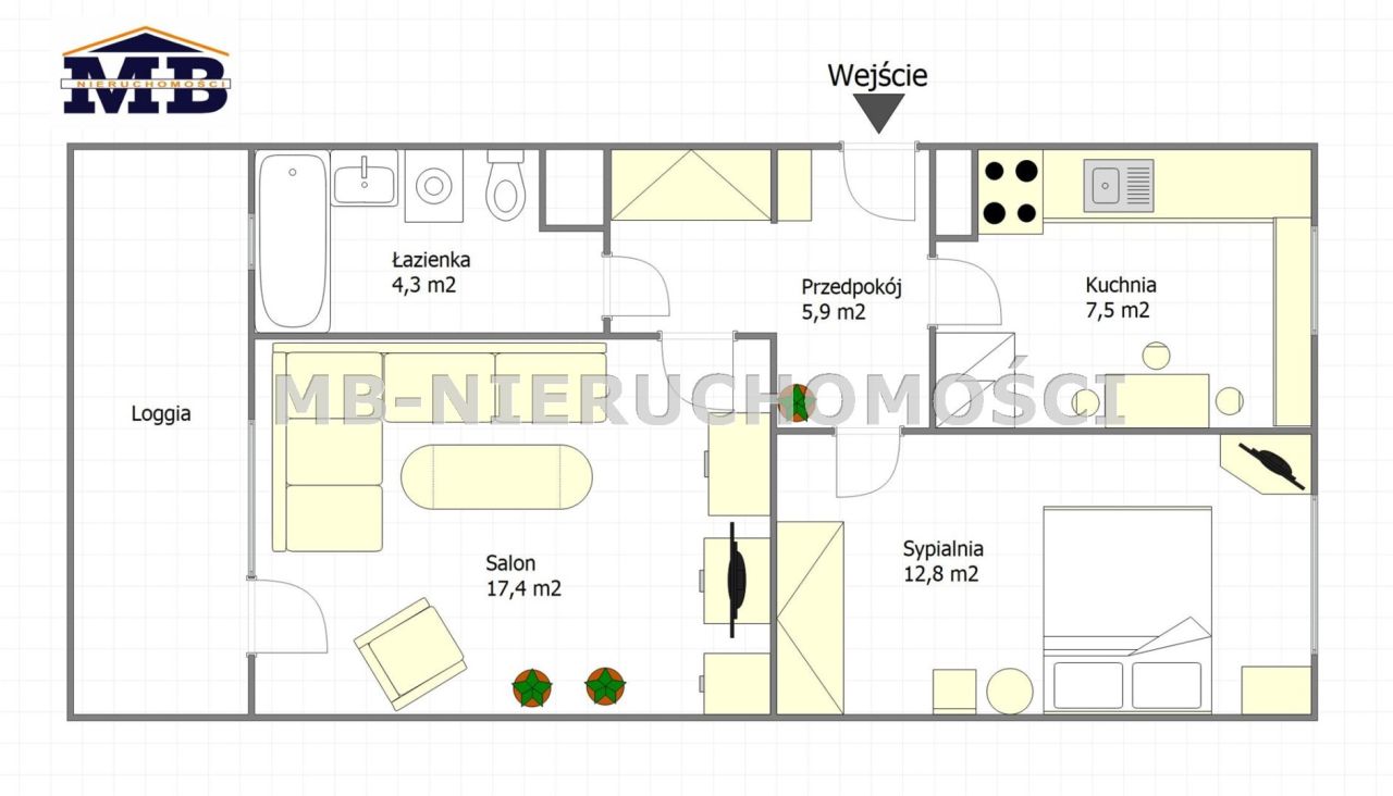 Mieszkanie 2-pokojowe Olsztyn Jaroty, ul. Immanuela Kanta. Zdjęcie 15
