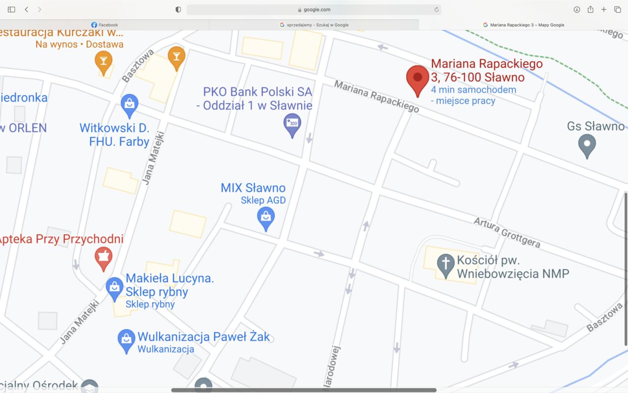 Lokal Sławno, ul. Mariana Rapackiego. Zdjęcie 3