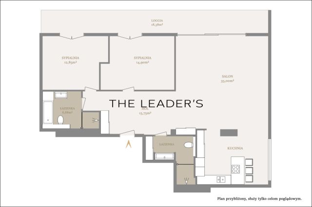 Mieszkanie 3-pokojowe Warszawa Wilanów, ul. Bruzdowa. Zdjęcie 21