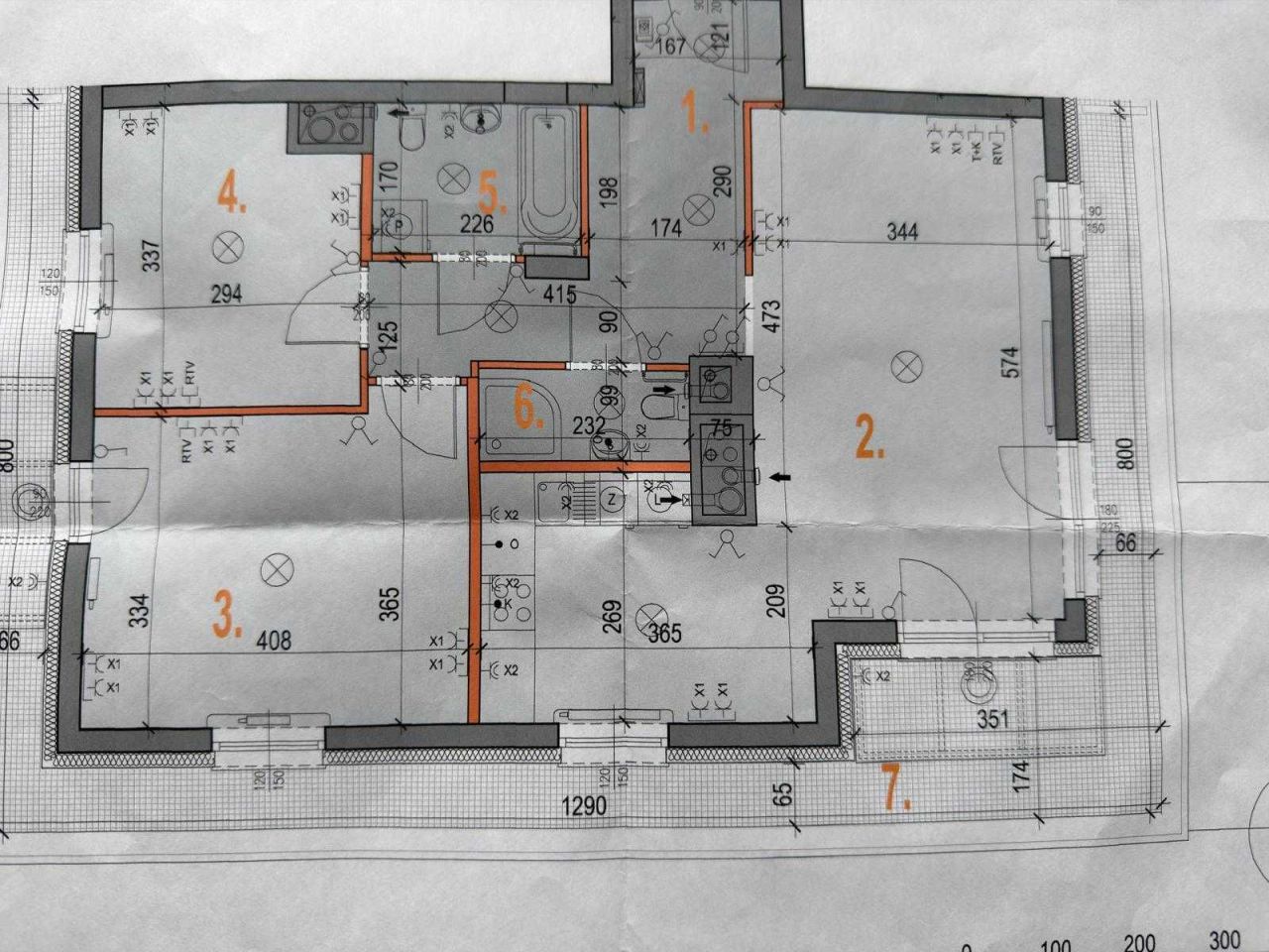 Mieszkanie 3-pokojowe Sokołów Podlaski. Zdjęcie 6