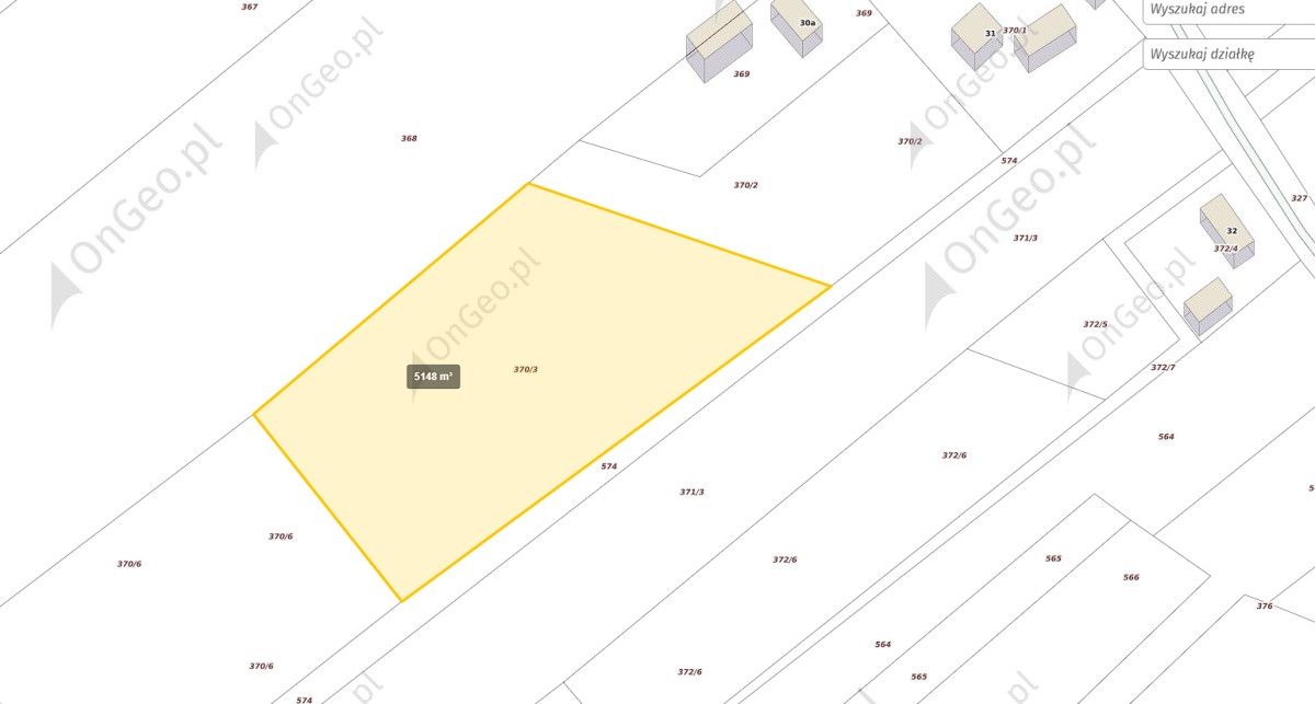 Działka budowlana Zakrzewo Kościelne. Zdjęcie 2