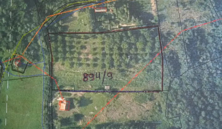 Działka rolno-budowlana Okocim Zalesie, os. Zalesie