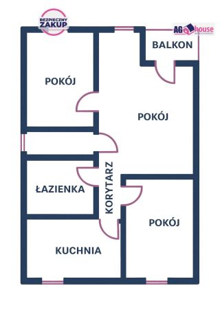 Mieszkanie 3-pokojowe Gdańsk Stogi, ul. Szpaki. Zdjęcie 8