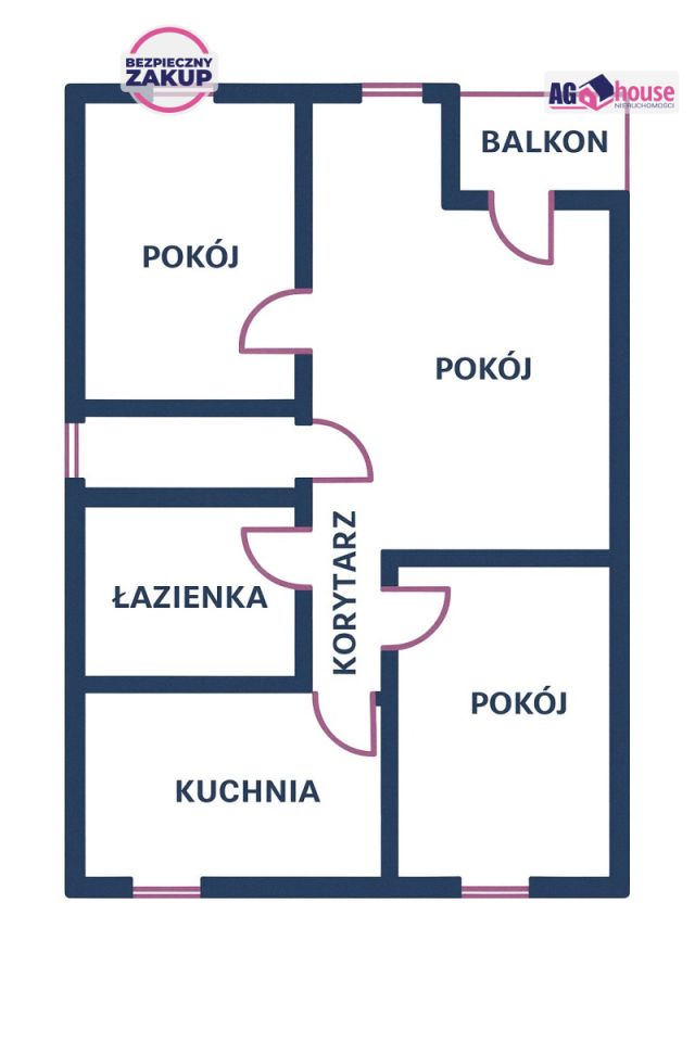 Mieszkanie 3-pokojowe Gdańsk Stogi, ul. Szpaki. Zdjęcie 8