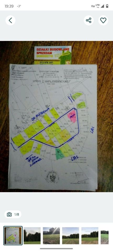 Działka budowlana Dobierzyn. Zdjęcie 3