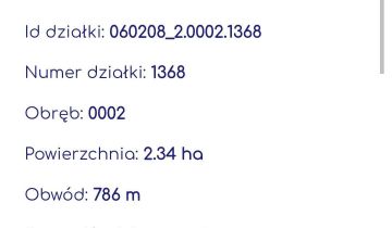 Działka rolna Korchów Pierwszy