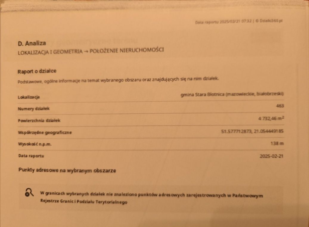 Działka rolna Stary Gózd. Zdjęcie 3