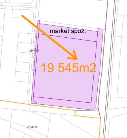 Działka inwestycyjna Iwiny, ul. Franza Petera Schuberta. Zdjęcie 8