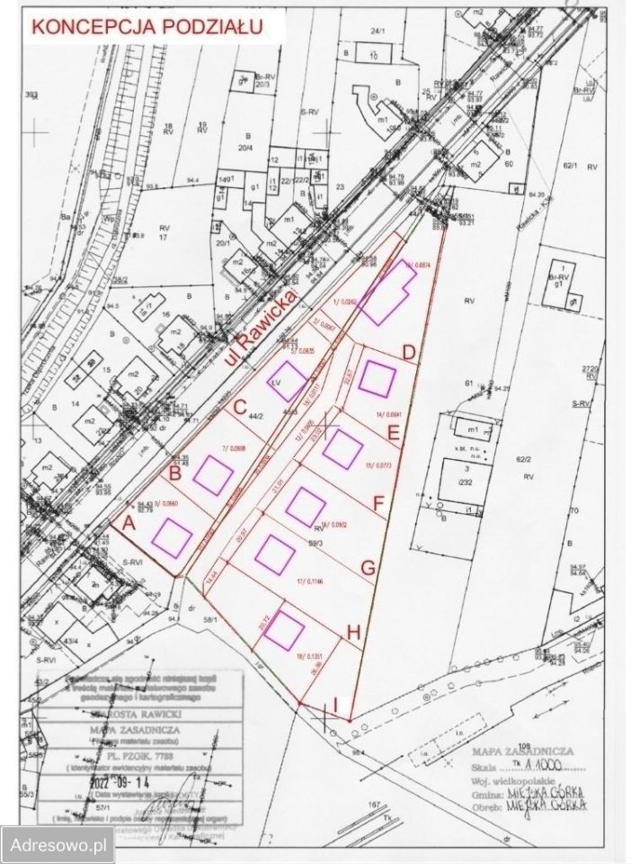 Działka budowlana Miejska Górka. Zdjęcie 3