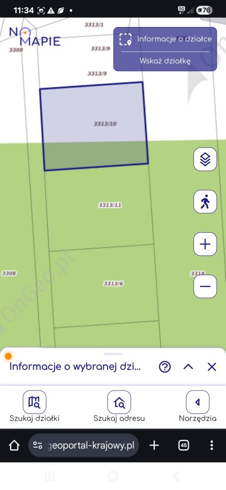 Działka budowlana Zaklików, ul. Leśna