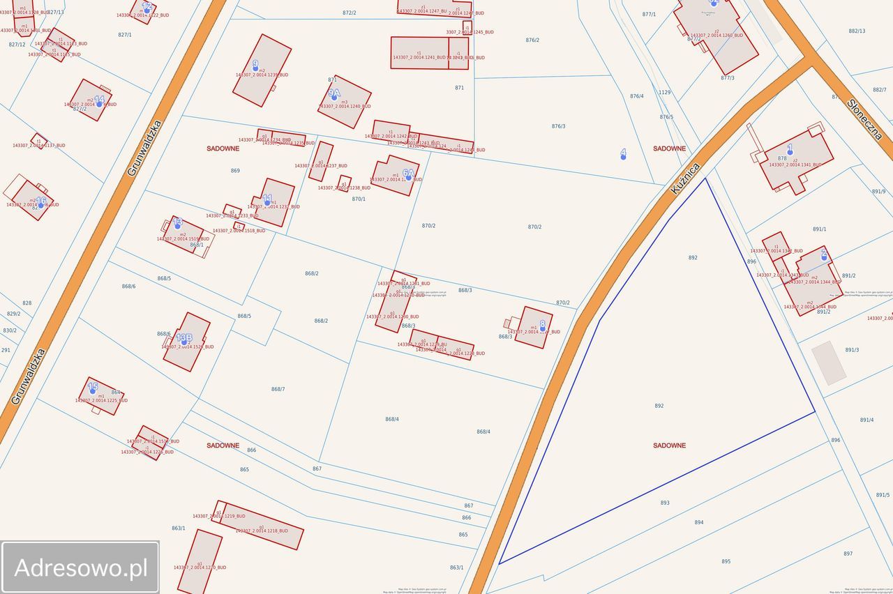 Działka budowlana Sadowne, ul. Kuźnica. Zdjęcie 7