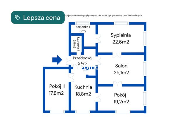 Mieszkanie 4-pokojowe Międzyrzec Podlaski, ul. Lubelska. Zdjęcie 14