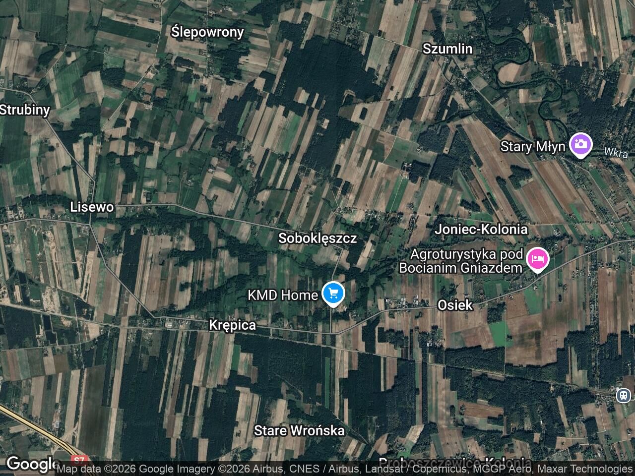 Działka rolno-budowlana Soboklęszcz