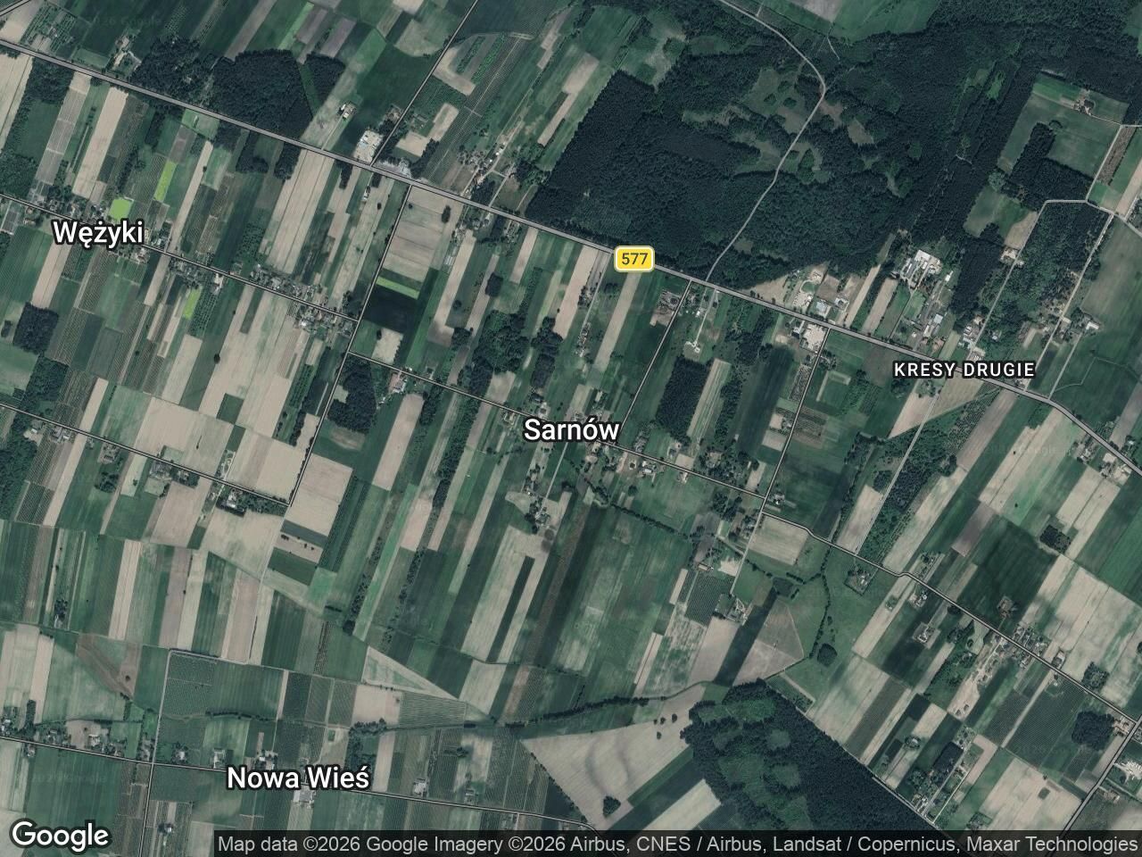 Działka budowlana Sarnów. Zdjęcie 1