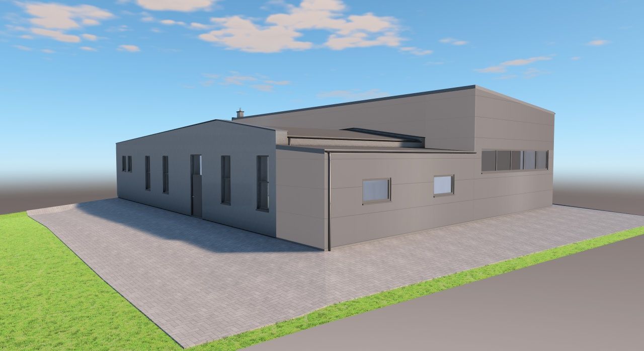 Hala/magazyn Warpalice. Zdjęcie 7